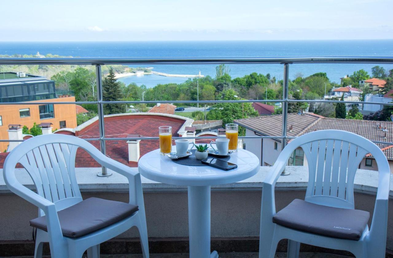 Black Sea Narcissus - Quiet Studio With Amazing Sea View Varna Eksteriør bilde